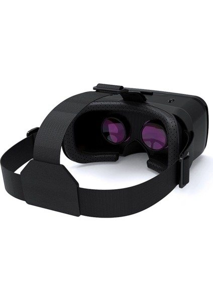 G06A Sanal Gerçeklik Gözlüğü – Android/iOS Uyumlu, 720° Panoramik Görünüm, Ayarlanabilir Kafa Bandı ve Dayanıklı Lensler