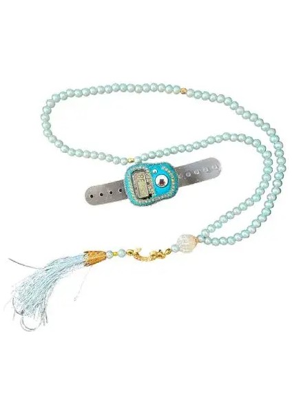 Taşlı Zikirmatik Tesbih Seti modelleri