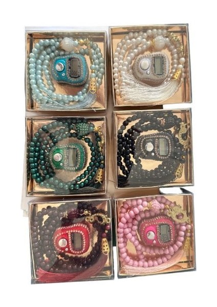 Taşlı Zikirmatik Tesbih Seti indirimleri