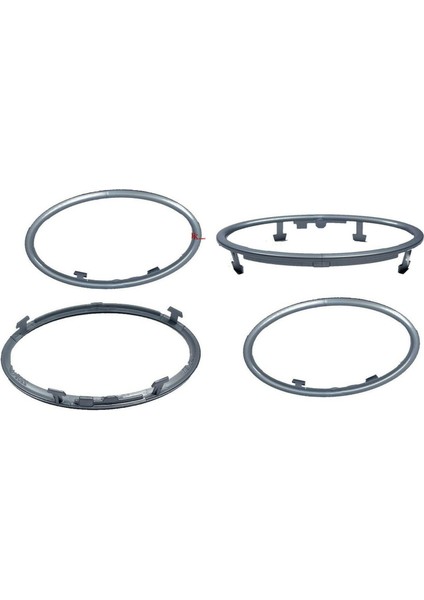 Focus Kalorifer Üfleyici Izgara Çerçevesi Takımı Mat Gri 4 Adet N11.121