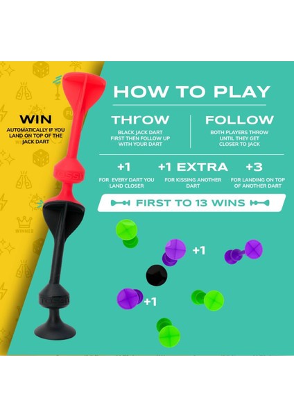 Tossıt Silikon Dart Aile Seti (Kırmızı, Camgöbeği, Mavi, Sarı) fırsatları