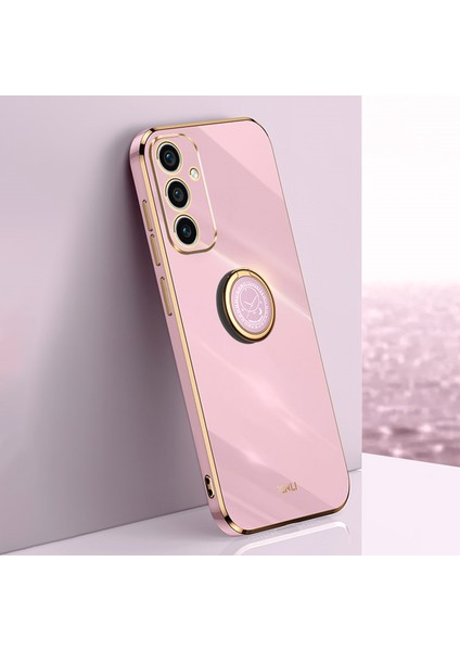 Xınlı Samsung Galaxy A15 4G/A15 5g Kılıf Yumuşak Tpu Elektrokaplamalı Destek Standı Koruyucu Kılıf-Mor (Yurt Dışından) indirimleri