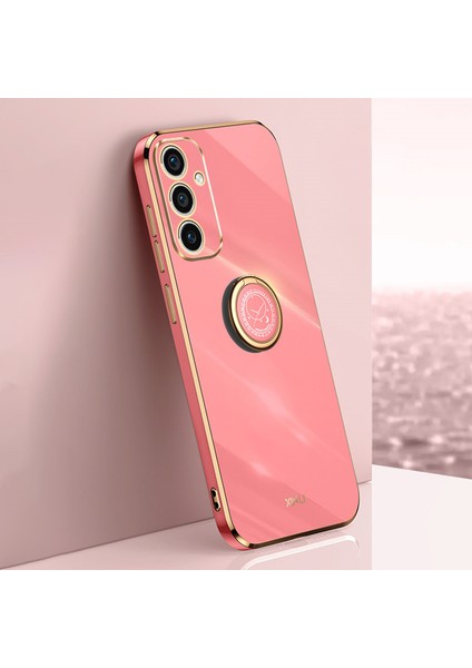 Xınlı Samsung Galaxy A15 4G/A15 5g Kılıf Yumuşak Tpu Elektrokaplamalı Ayak Koruyucu Kılıf-Kırmızı (Yurt Dışından) indirimleri