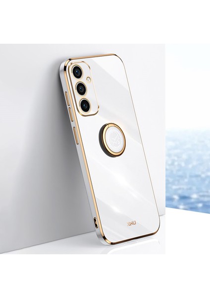 Xınlı Samsung Galaxy A15 4G/A15 5g Kılıf Yumuşak Tpu Elektrokaplamalı Ayak Koruyucu Kılıf-Beyaz (Yurt Dışından) indirimleri