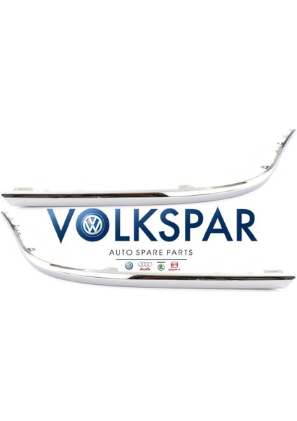 Vw Passat B6 Arka Tampon Nikelaji 2006-2010 3C5807459A 3C5807460A 324638693 - Nikelaj Yönü / Sag (Yolcu Tarafi