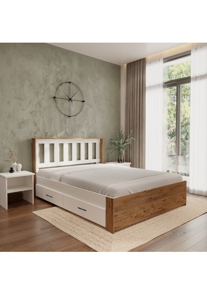 Stark Atlantik 2 Çekmeceli Kolay Kurulum Karyola