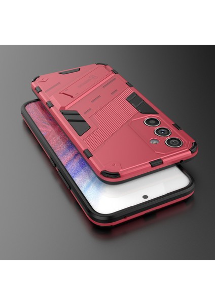 Samsung Galaxy A54 5g Için Çizilmez Telefon Kılıfı, Düşmeye Karşı Sert Pc Yumuşak Tpu Hibrit Telefon Kılıfı Kickstand-Gül (Yurt Dışından) indirimleri