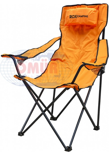 Rox Campıng Katlanır Kamp Sandalyesi - Sarı