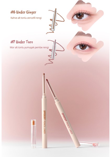 Suya Dayanıklı, Kolay Kullanım Sunan Göz Kalemi Perıpera Speedy Pencil Liner (7 Under Taro) indirimleri