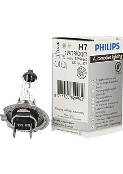 Phılıps 12V H7 Ampul 55W Standart N11.4306