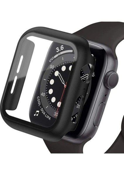 Apple Watch Akıllı Saat Uyumlu 360 Derece Koruyucu Siyah fırsatları