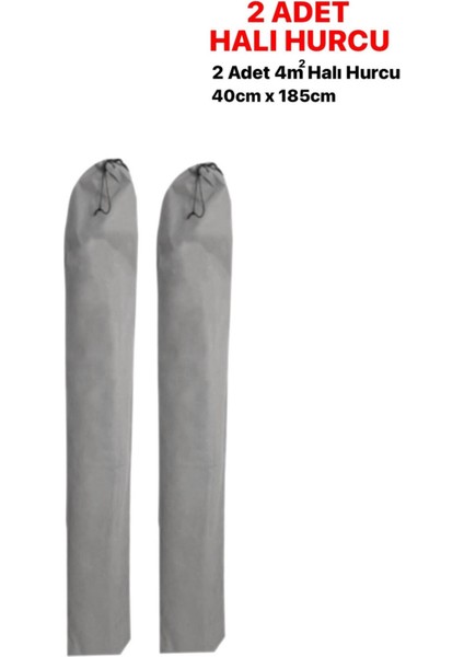 Gri Renkli Halı Koruma ve Paketleme Seti