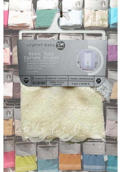 Yeni Nesil Pratik Floş Raşel Tül Perde 300X255 indirimleri