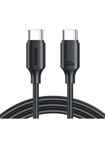 S-CC060A9 60W Type C-Type C 2m-Black