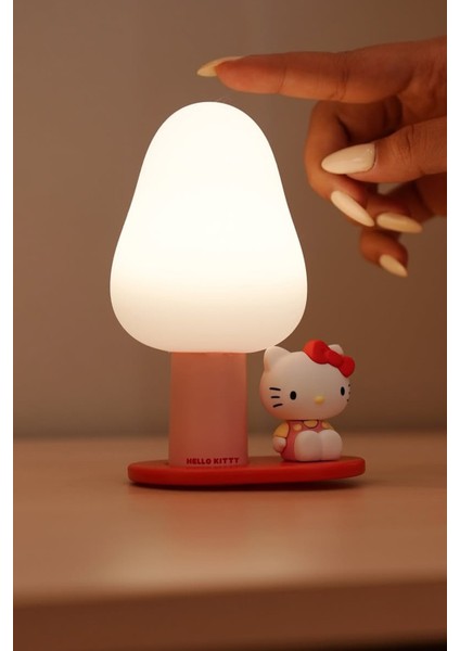 Sanrio Lisanslı LED Işıklı Gece Lambası - Hello Kitty