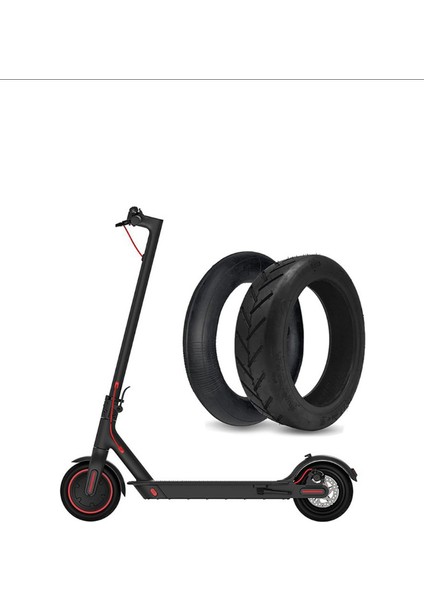 8*1/2X2L Elektrikli Scooter Lastik Kalınlaştırılmış Kaymaz Aşınmaya Dayanıklı Iç ve Dış Lastik fiyatları