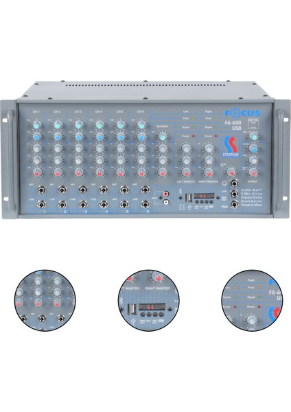 Focus F6-600 Watt USB Cami anfisi fiyatları