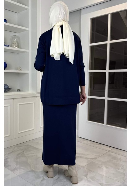 Sare Triko Takım Lacivert indirimleri