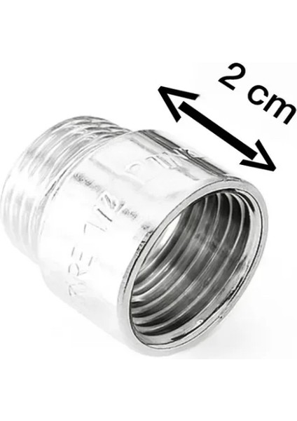 Krom Paslanmaz Musluk Uzatma 2 cm (5 Adet) fiyatları