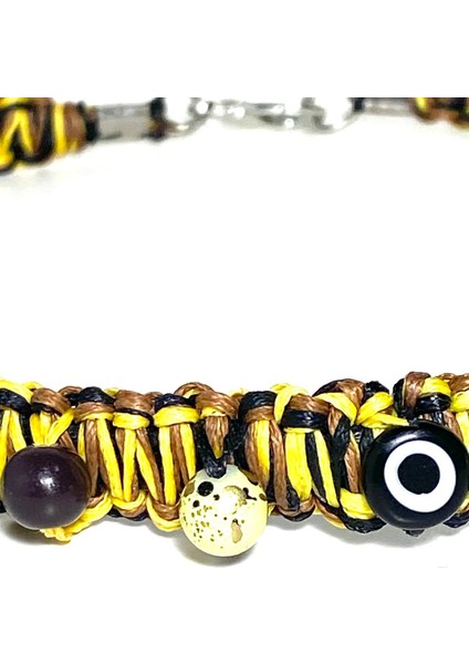 Savanna Kuçi – Kuçiko Serisi Sarı Siyah Nazar Boncuklu Köpek Kolyesi fırsatları