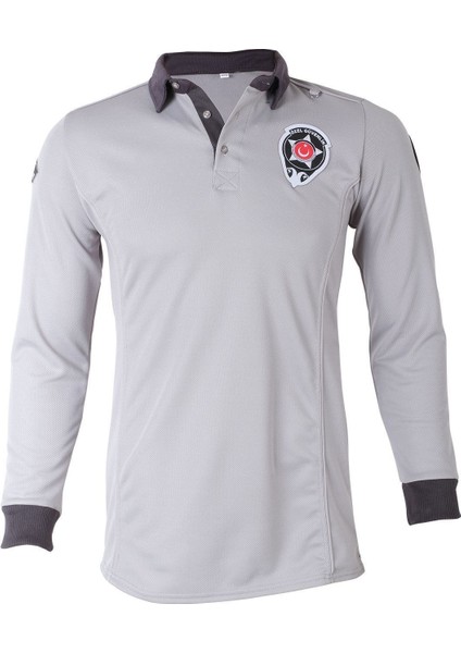 Yeni Kamu Personel Özel Güvenlik T-Shirt Lacos Uzun Kollu Tişort Yönetmeliğe Uygun fırsatları