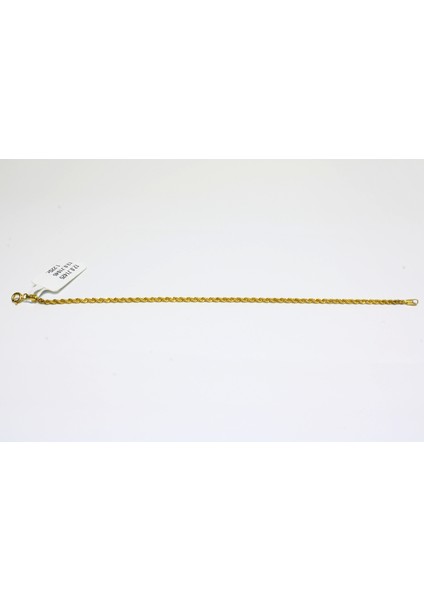 14 Ayar Gerçek Altın Halat Künye KNY4079 indirimleri