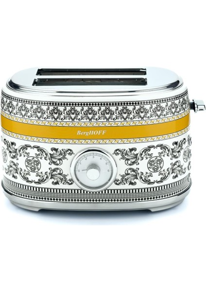 Gem Royal Margery Siyah Sarı Desenli Iki Dilim Ekmek Kızartma Makinesi fiyatları