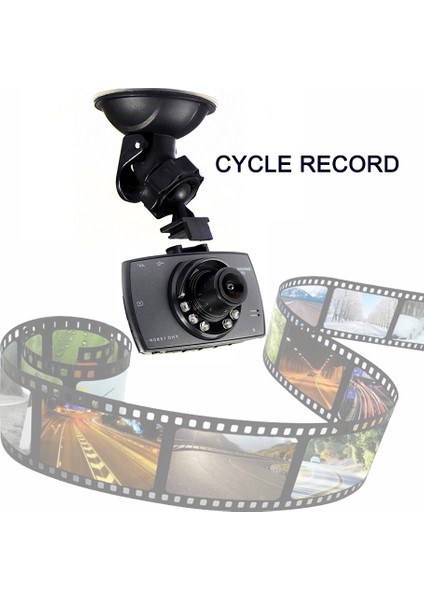 G30 Araç Içi Kamera Dvr | Full Hd 1080P | 140° Geniş Açı | Gece Görüşü | G-Sensör | Döngüsel Kayıt indirimleri