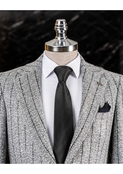 Italyan Stil Slim Fit Mono Yaka Erkek Tek Ceket Gri T13593 fiyatları