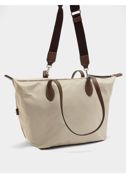 Teknik Kumaş Shopper Çanta L modelleri