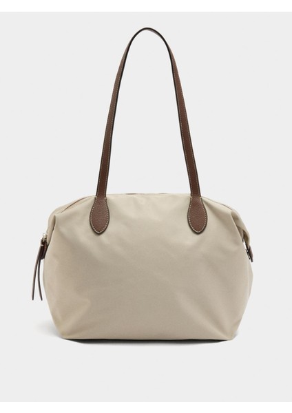 Teknik Kumaş Shopper Çanta L indirimleri