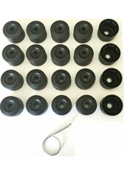 Vw Passat Golf Jetta Bijon Saplama Kapagi 16 Adet + 4 Adet Sifrli 342112028