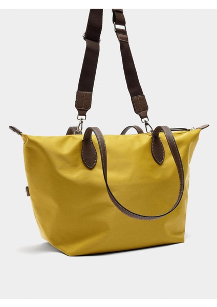 Teknik Kumaş Shopper Çanta L fırsatları