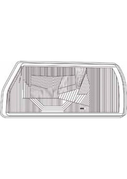 Skoda Forman Ön Sağ Farın Aydınlatma Camı Yolcu Tarafı