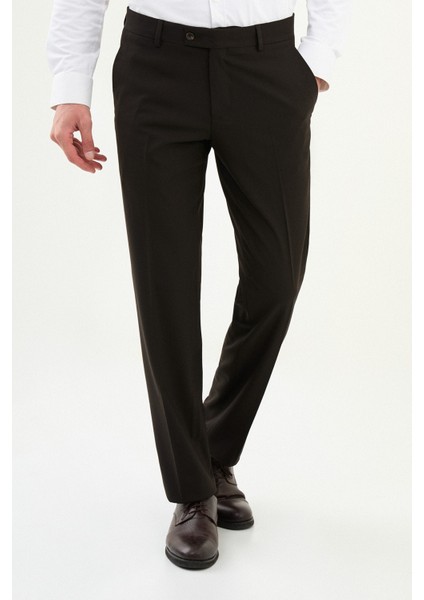Düz Slim Fit Klasik Erkek Pantolon