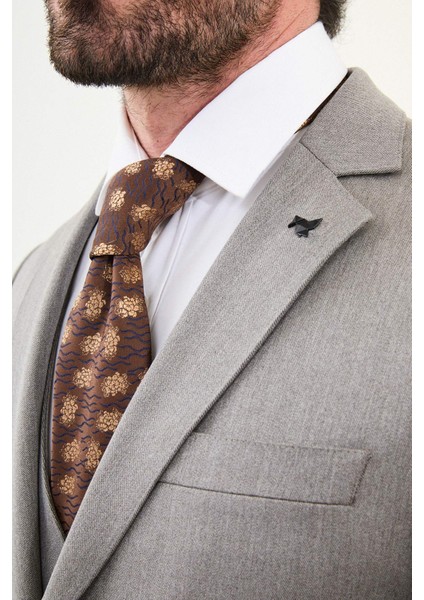 Düz Slim Fit Mono Yaka Klasik Yün Erkek Takım Elbise fiyatları