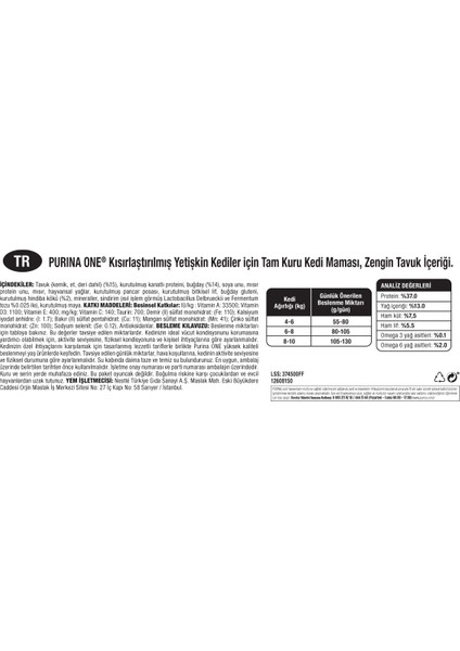 Coat& Hairball Kısırlaştırılmış Tavuklu Kedi Maması 800G fırsatları