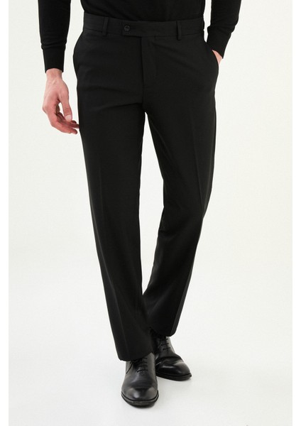 Düz Slim Fit Klasik Erkek Pantolon