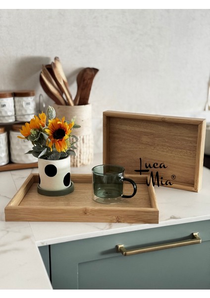 Bambu 2'li Tepsi Seti 25X35CM & 20X30CM fiyatları