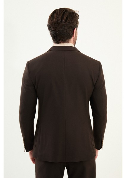 Düz Slim Fit Torba Cep Beli Lastikli Ipli Yün Erkek Takım Elbise indirimleri