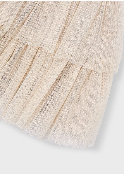 Bej Kız Çocuk Tül Etek 4906 modelleri