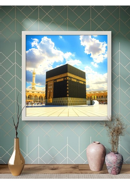 Kâbe-I Muazzama LED Tablo – 60X60 cm | Sıva Üstü Montajlı, Tak-Çalıştır Sistem, Arapuarlı fiyatları