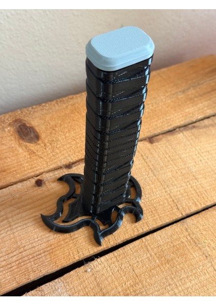 Tanjiro Katlanabilir Oyuncak Siyah Katana Kılıçaçılır Katlanır 3D Baskı Katana modelleri