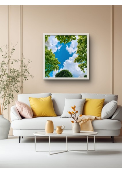 Doğanın Izleri LED Tablo – 60X60 cm | Sıva Üstü Montajlı, Tak-Çalıştır Sistem, Arapuarlı fiyatları