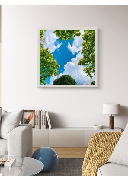Doğanın Izleri LED Tablo – 60X60 cm | Sıva Üstü Montajlı, Tak-Çalıştır Sistem, Arapuarlı indirimleri