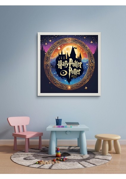 Harry Çocuk ve Genç Odası LED Tablo – 60X60 cm | Sıva Üstü Montajlı, Tak-Çalıştır Sistem, Arapuarlı indirimleri