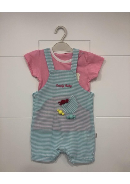 Turkuaz Şekerli Salopet Takım