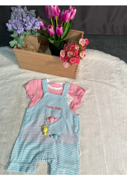 Turkuaz Şekerli Salopet Takım modelleri