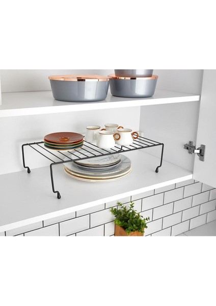 Gri 47 cm Dolap Içi Raf ve Düzenleyici Organizer, 928 Siyah Model fiyatları