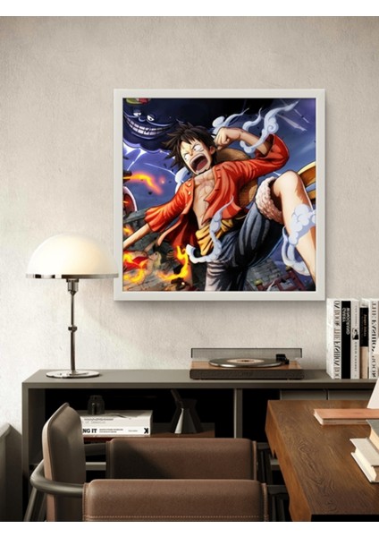 One Piece LED Tablo – 60X60 cm | Sıva Üstü Montajlı, Tak-Çalıştır Sistem, Arapuar Anahtarlı, fiyatları